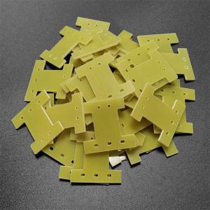 peças de usinagem de material epóxi cnc amarelo 3240